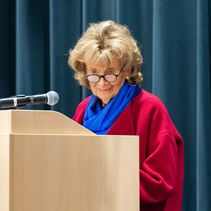 Dr. Charlotte Knobloch, Präsidentin Israelitische Kultusgemeinde München und Oberbayern