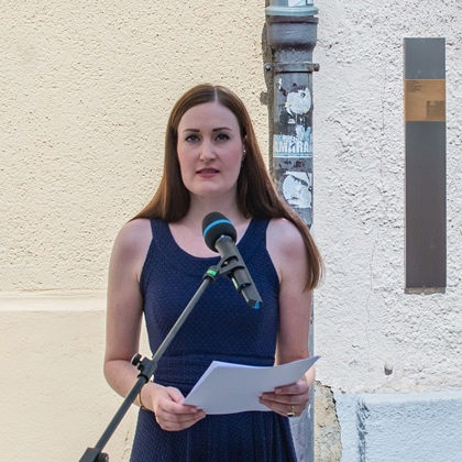Dr Stefanie Pilzweger-Steiner, Dachau Concentration Camp Memorial Site