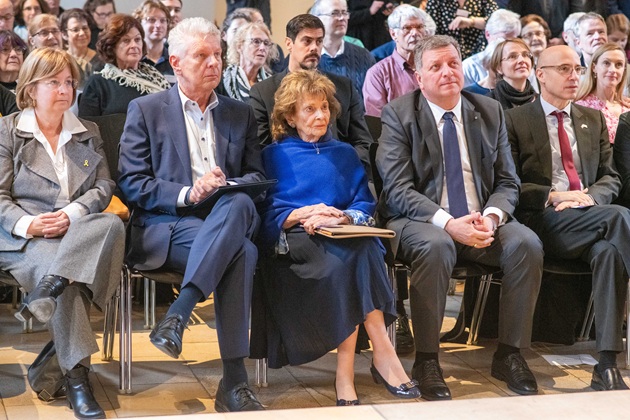 Gedenkveranstaltung für Hermine Bernheimer, Hermann Binswanger, Minna Hirschberg sowie Erna und Friedrich Marx