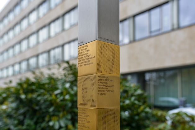Erinnerungszeichen für Minna Hirschberg