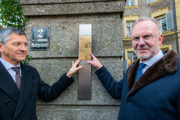 Herbert Hainer, Aufsichtsratsvorsitzender des FC Bayern München, und Karl-Heinz Rummenigge, Präsident und Vorstandsvorsitzender FC Bayern München