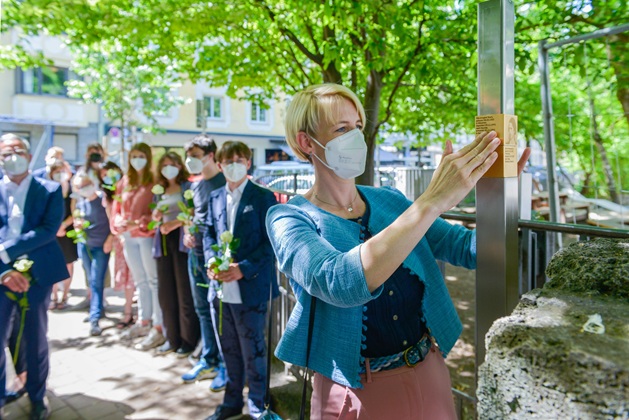 Bürgermeisterin Katrin Habenschaden