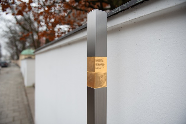 Erinnerungszeichen für Familie Neuburger