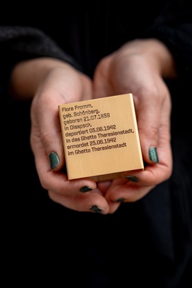 Erinnerungszeichen für Flora Fromm