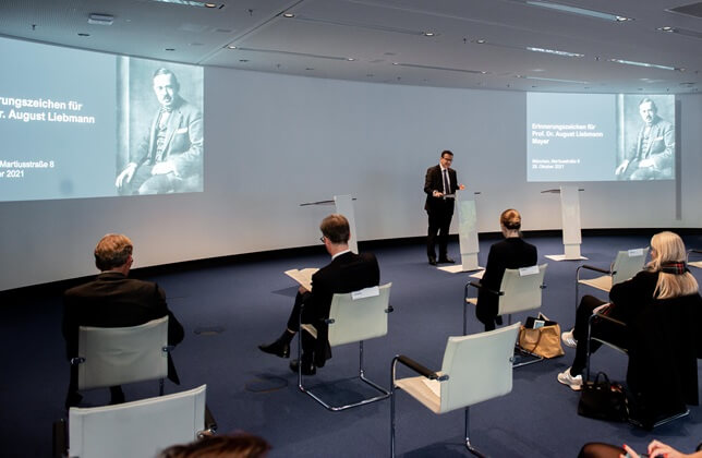 Commemorative event for Prof Dr August Liebmann Mayer