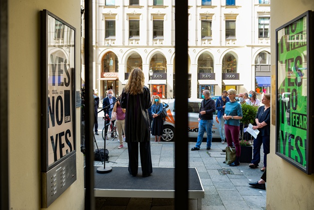 Commemorative event for employees of Kammerspiele