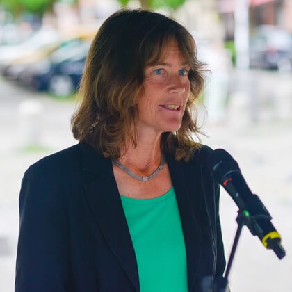 Sibylle Stöhr, Vorsitzende des Bezirksausschusses Schwanthalerhöhe