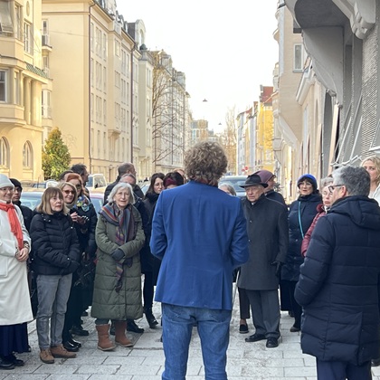 Commemoration at Ohmstraße 17-20