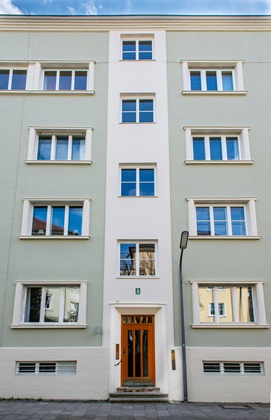 Das Haus in der Geibelstraße 8