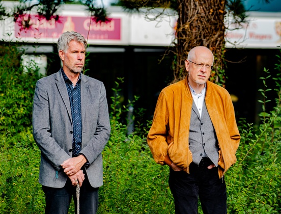 Dr. Andreas Heusler, Stadtarchiv München, und Dr. Manfred Heimers, Stadtarchiv München