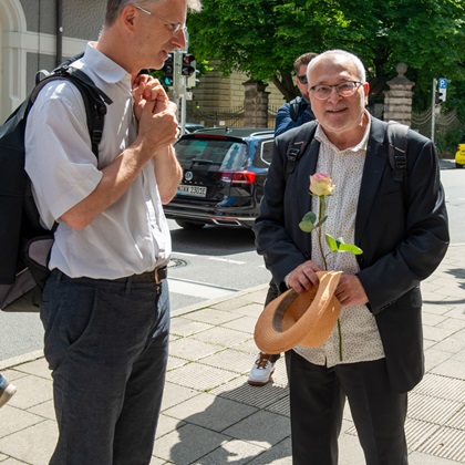 Gedenkveranstaltung für Richard Burger