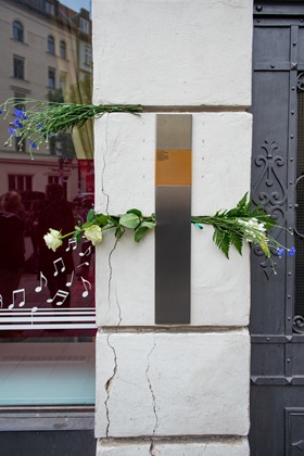 Erinnerungszeichen für Max Ursprung