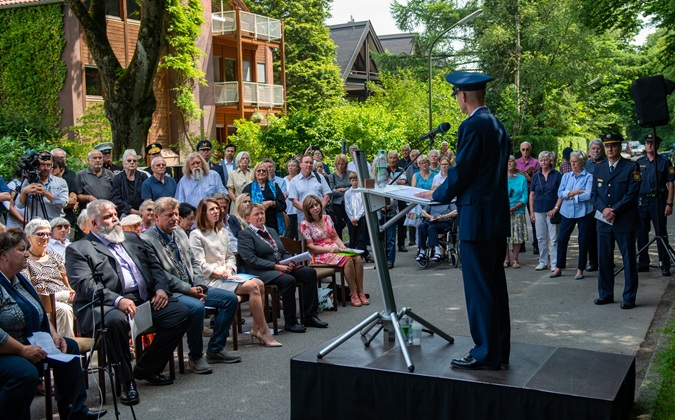 Gedenkveranstaltung in der Rungestraße