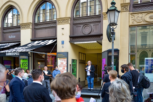 Commemorative event at Kammerspiele