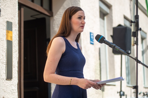 Dr Stefanie Pilzweger-Steiner, Dachau Concentration Camp Memorial Site