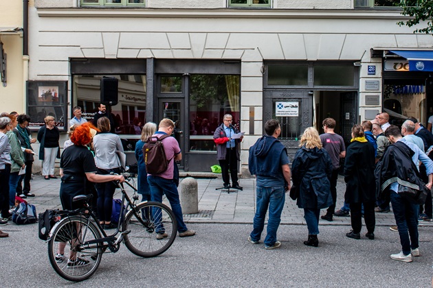 Gedenkveranstaltung für Max Ursprung