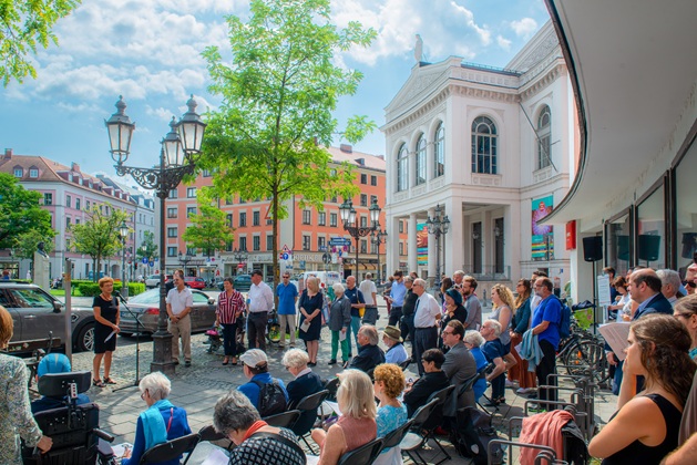 Gedenkveranstaltung für Sabine und Leopold Schwager