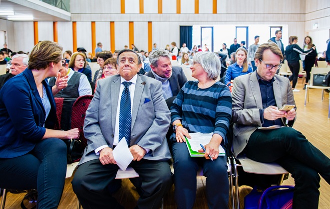 Gedenkveranstaltung im Staatlichen Gymnasium Trudering