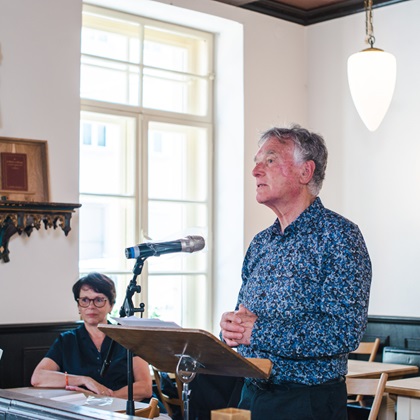 Philip Klein, Urenkel von Richard Burger