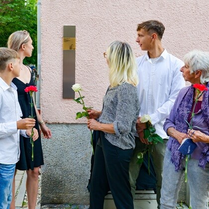 Erinnerungszeichen Volkartstr