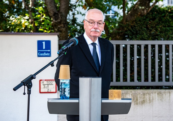 Stadtrat Thomas Ranft in Vertretung des Oberbürgermeisters der Landeshauptstadt München