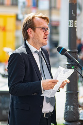 Dr. Florian Roth in Vertretung des Oberbürgermeisters der Landeshauptstadt München