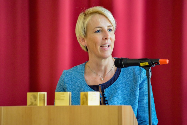 Bürgermeisterin Katrin Habenschaden