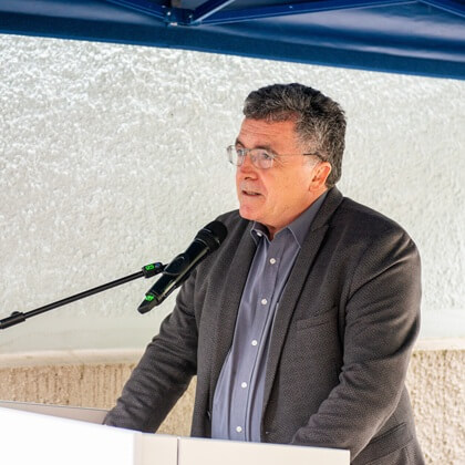 Gerhard Mayer, Leiter des Amtes für Wohnen und Migration der Landeshauptstadt München und Initiator des Erinnerungszeichens