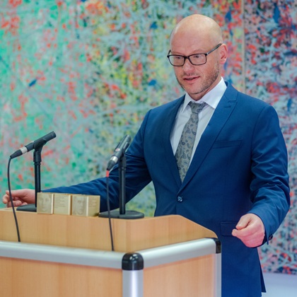 Dr. Helmut Martin, Schulleiter des Wittelsbacher-Gymnasiums