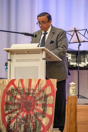 Erich Schneeberger, Vorsitzender des Verbands Deutscher Sinti und Roma, Landesverband Bayern e.V.