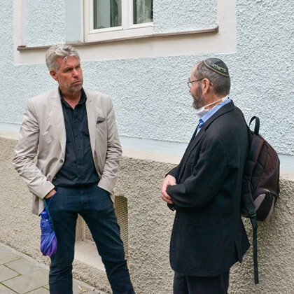 Dr. Andreas Heusler, Stadtarchiv München und Dr. Jan Mühlstein, Liberale jüdische Gemeinde München Beth Shalom