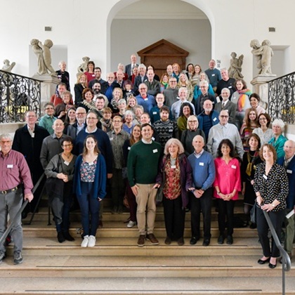 Gruppenfoto im Bayerischen Nationalmuseum
