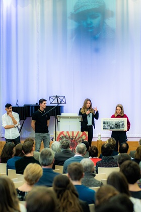 Schüler*innen des Gymnasiums