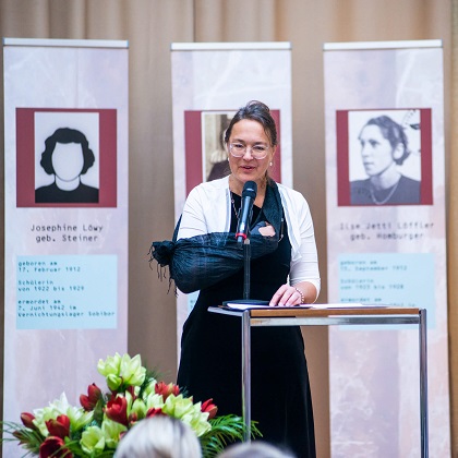 Gesa Hollauf, Direktorin des Städtischen Luisengymnasiums