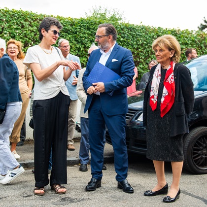 Memorial event for Margarethe and Berthold Sterneck