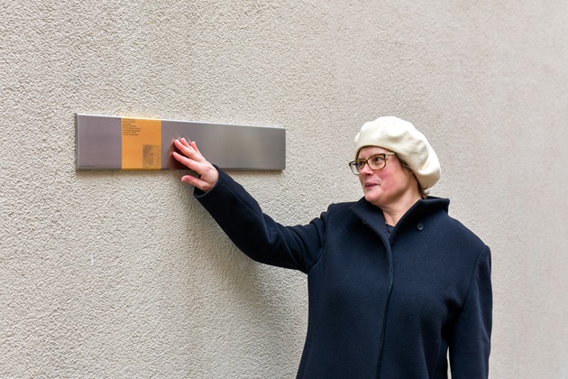 Ilga Fink in Vertretung des Bezirksausschusses Altstadt-Lehel