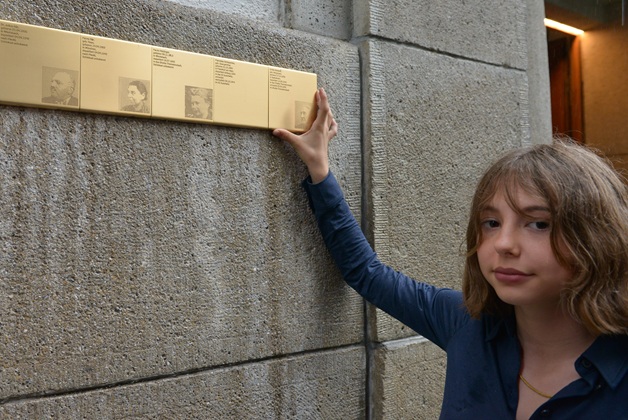 Elsa Schuber, initiator of the Memorial Signs