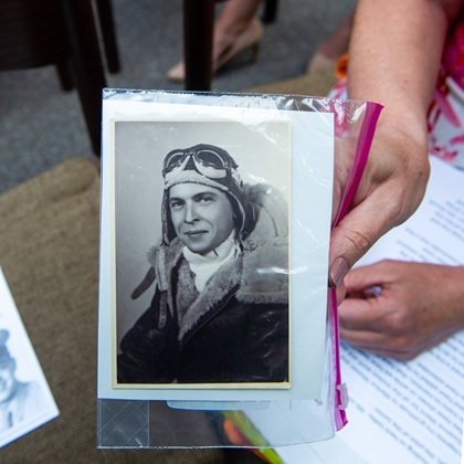 Historische Fotografie von Staff Sergeant James M. Greene