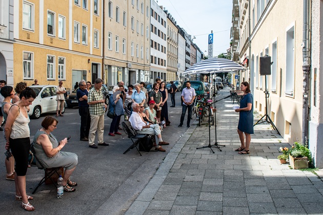 Guests at the commemorative event